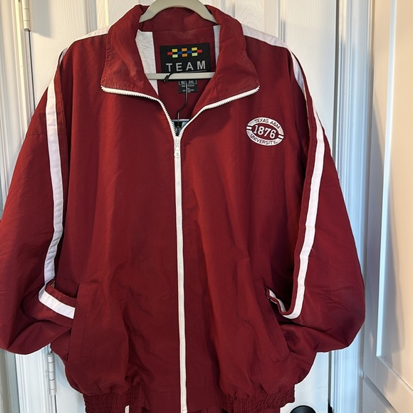 Texas A&M maroon tracksuit sz 2XL jacket and pants set - Picture 3 of 11